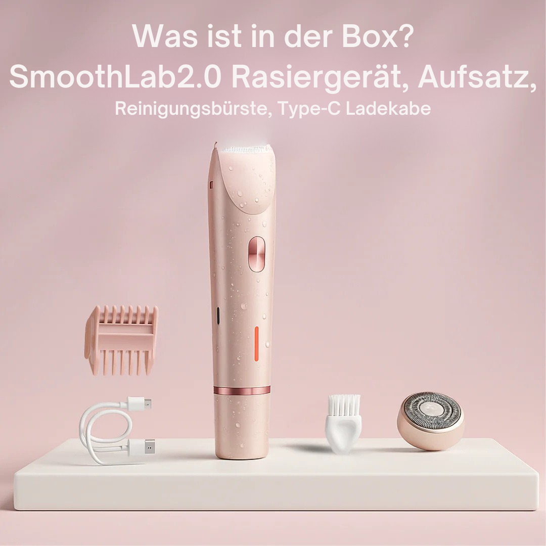 SmoothLab 2.0|Bye-bye Rasurirritationen – willkommen Wohlfühlhaut